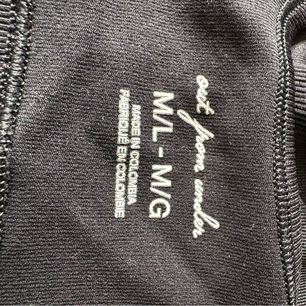 Urban Outfitters Out From Under Black Stretch Bra Top M/L Medium Large EUC Bella - Picture 7 of 9